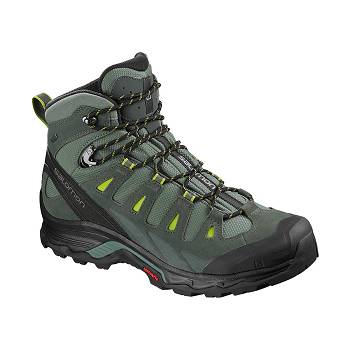 Salomon QUEST PRIME GTX - Zelene Turistické Topánky Panske, S0028SK